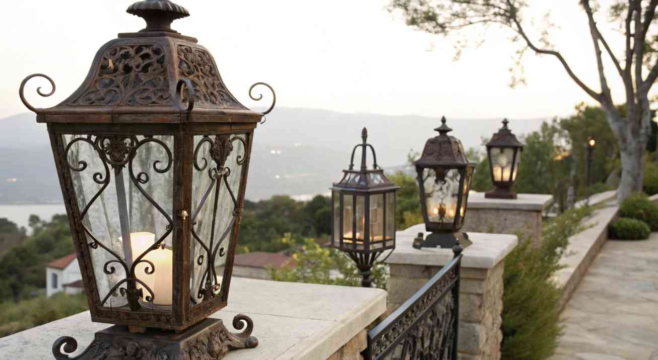 Lámparas Clásicas para Jardín y Terraza